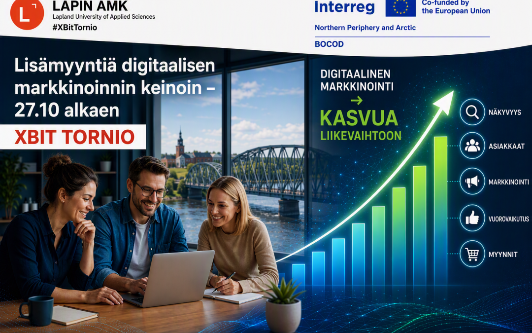 Lisämyyntiä digitaalisen markkinoinnin keinoin –  4 iltapäivän tehopaketti yrittäjille, 27.10 alkaen