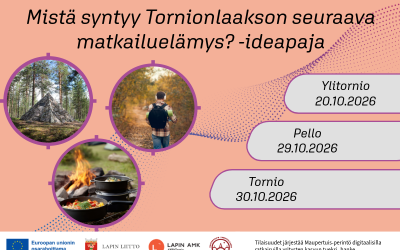 Mistä syntyy Tornionlaakson seuraava matkailuelämys? -ideapaja